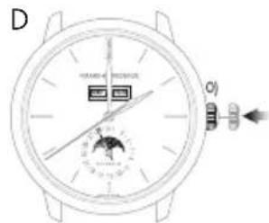 Girard-Perregaux Laureato 801891143111A - Stunden und Minuten - 4