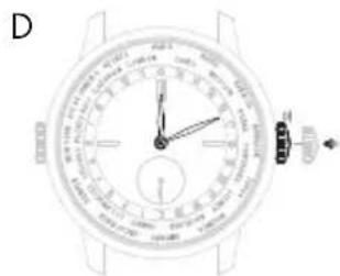 Girard-Perregaux Laureato 801891113111A - Heure et minute - 1
