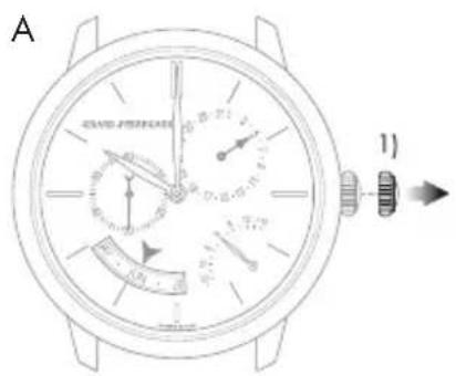 Girard-Perregaux Laureato 801891113111A - Fecha y mes - 1