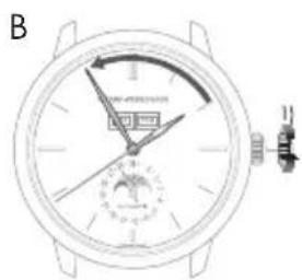 Girard-Perregaux Laureato 801891113111A - Heure et minute - 2