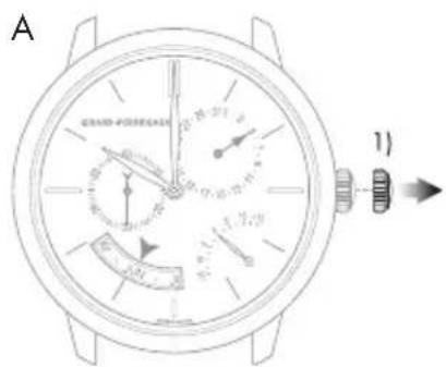 Girard-Perregaux Laureato 801891113111A - Date et mois - 1