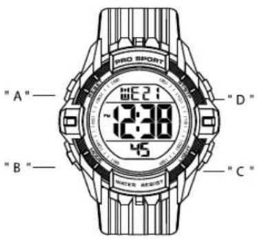 Calypso K5740 - BOTÕES SELECÇÃO DE MODOS - 1