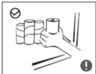 Limit LIWK100 - - Avertissements concernant le placement des articles - 3