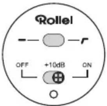 ROLLEI Hear:Me Pro 28701 - Power / +10 dB Sensitivity Adjusting Function - 1