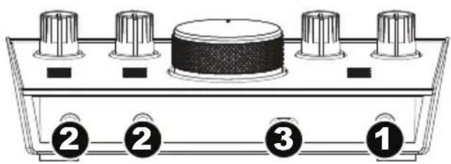 M-AUDIO AIR 192|6 - Panneau avant - 1