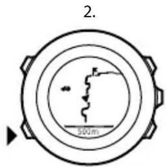 SUUNTO Ambit 3 Peak 2.0 - Pendant la navigation - 2