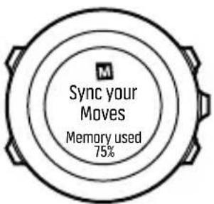 SUUNTO Ambit 3 Peak 2.0 - Indicateur de mémoire restante - 1