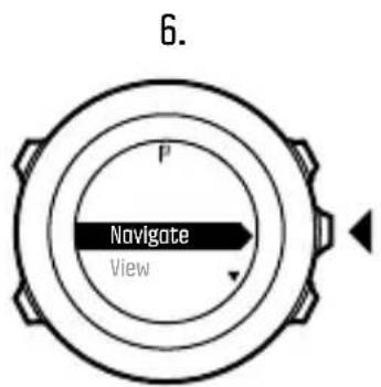 SUUNTO Ambit 3 Peak 2.0 - Navigation le long d'un itinéraire - 8