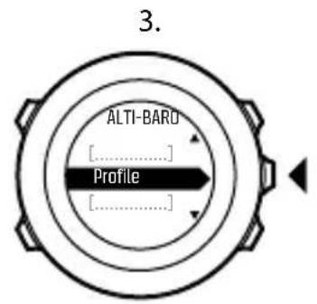 SUUNTO Ambit 3 Peak 2.0 - Association d'un profil avec une activités - 4
