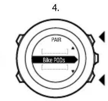 SUUNTO Ambit 3 Peak 2.0 - Liaison des capteurs de vitesse et de foulée et capteurs de fréquence cardiaque - 3