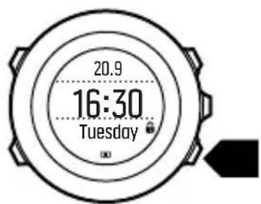 SUUNTO Ambit 3 Peak 2.0 - Verrouillage des boutons - 3