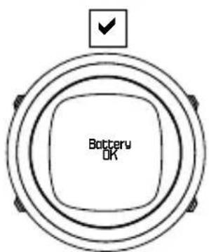 SUUNTO D4F - Activation et préverifications - 4