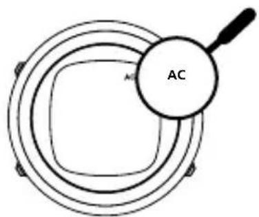 SUUNTO D4F - Contact d'eau - 1