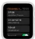 APPLE Watch v1.0 - Régler des réveils - 4