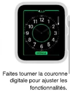 APPLE Watch v1.0 - Personnaliser le cadran de l'heure - 3
