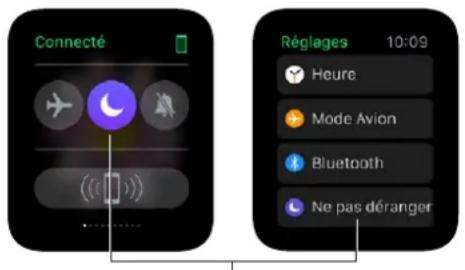APPLE Watch v1.0 - Ajuster la luminosité, la taille du texte, lessons et les vibrations - 5