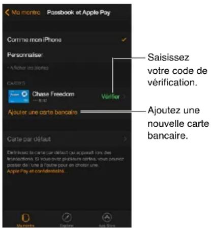 APPLE Watch v1.0 - Effectuer des achats avec Apple Pay - 2
