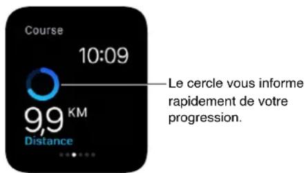 APPLE Watch v1.0 - 'Démarre un exercice.' - 3