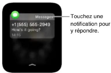 APPLE Watch v1.0 - Répondre aux notifications non lues - 2
