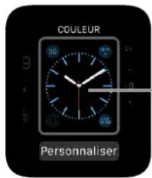 APPLE Watch v1.0 - Personnaliser le cadran de l'heure - 5