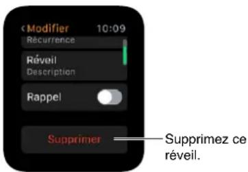 APPLE Watch v1.0 - Régler des réveils - 11