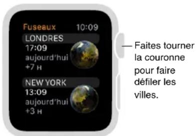 APPLE Watch v1.0 - "Quelle heures est-il à Auckland ?" - 1