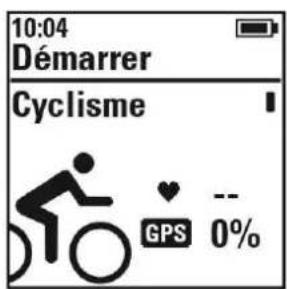 POLAR M450 - Démarrer une SEANCE d'entrainement - 1