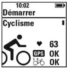 POLAR M450 - Démarrer une SEANCE d'entrainement - 2