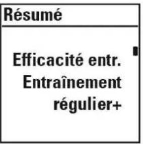 POLAR M450 - Résumé de l'entrainement sur votre M450 - 3