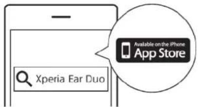 SONY Xperia Ear Duo XEA20 - Pour associer un appareil iOS - 1