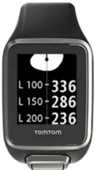 TOMTOM Golfer 2 SE - Vues du lay-up et du green - 1