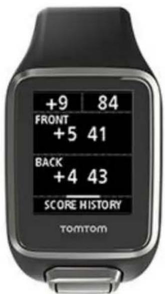 TOMTOM Golfer 2 SE - Consulter les scores precedents - 2