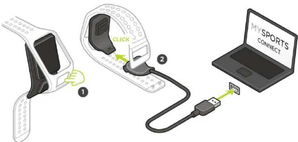 TOMTOM Golfer 2 SE - Utiliser le support USB - 1