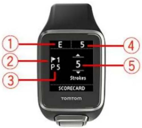 TOMTOM Golfer 2 SE - Suivre les scores à l'aide de votre montre - 1