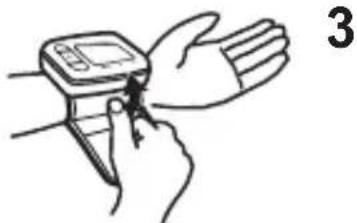 MEDISANA BW 300 Connect - Colocacion del brazalete - 3