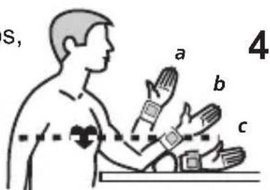 MEDISANA BW 300 Connect - Colocacion del brazalete - 4