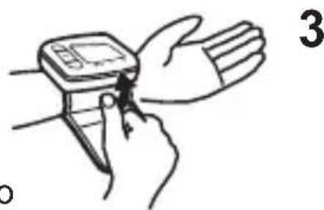 MEDISANA BW 300 Connect - Colocação da braçadeira - 3