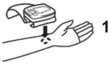 MEDISANA BW 300 Connect - Oikea mittausasento: - 1