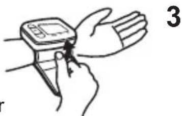 MEDISANA BW 300 Connect - Anlagen der Druckmanschette - 3