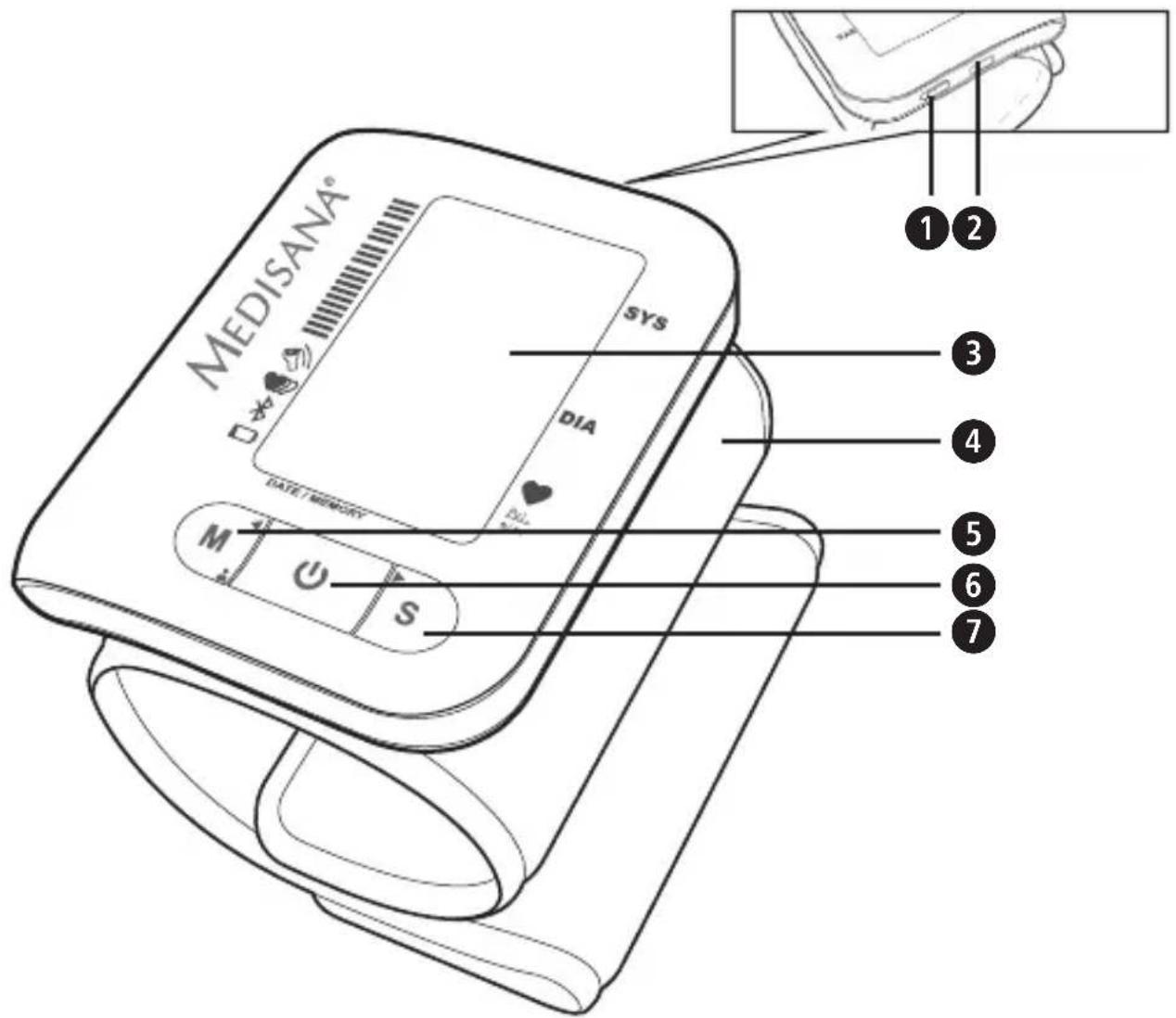 MEDISANA BW 300 Connect - IT Istruzioni per l'uso - 1