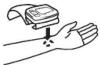 MEDISANA BW 300 Connect - Applicazione del manicotto - 1