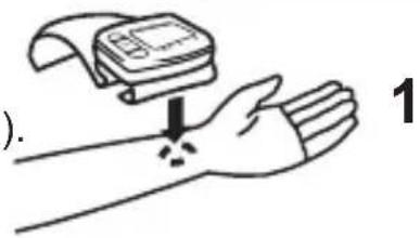 MEDISANA BW 300 Connect - Ratt ställning vid matningen: - 1