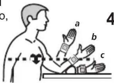 MEDISANA BW 300 Connect - Posizione corretta per la misurazione: - 1
