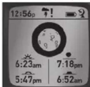 BUSHNELL BackTrack HuntTrack - ANZEIGEN DER DATENBILDSCHIRME - 1