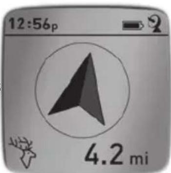 BUSHNELL BackTrack HuntTrack - Eine POSITION MARKIEREN/zu einer POSITION ZURÜCKKEHREN - 4