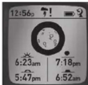 BUSHNELL BackTrack HuntTrack - VISUALIZAZAO DOS ECRAS DE DADOS - 1