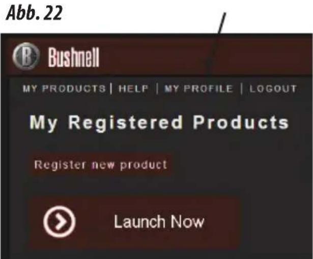BUSHNELL BackTrack HuntTrack - LOGIN/PASSWORTÄNDERN - 2