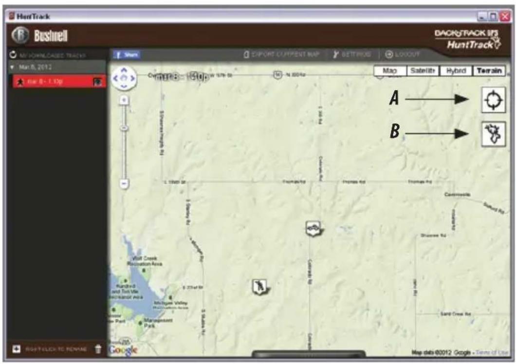 BUSHNELL BackTrack HuntTrack - INICIAR SESSAO/ALTERAR A PALAVRA-PASSE - 3