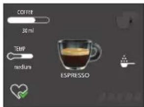 GAGGIA Cadorna Style - Personnalisation des boissons et creation d'un profil - 1