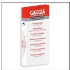 GAGGIA Cadorna Style - Nettoyage du groupe de distribution avec des tablettes pour l'élimination des résidus huileux du café - 2